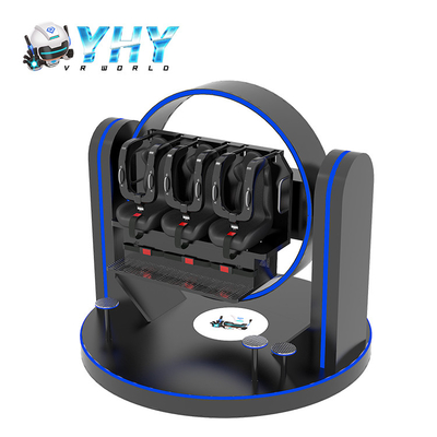 Máquina de jogo do simulador do shopping 9D VR cadeira de uma rotação de 1080 graus