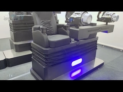 YHY 8 assentos Virtual Reality Shooting Game Três telas Cinema 7D com Gatling VR Gun