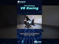 YHY-01.129 Simulador de Condução de Carro VR com 3DOF e 3 Telas HD