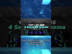 01.086 Cinema 9D VR de 4 lugares com 200 jogos