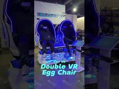 01,085 equipamento interativo do jogo do jogo VR do simulador 360° da cadeira do ovo de 9D VR