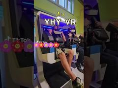 YHY-01.064 montanha russa da realidade virtual do simulador dos assentos dobro VR 360