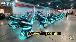 9D VR Flight Simulator emocionante experiência 360