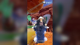 Cadeira VR Crossing com experiência de movimento de rotação 360