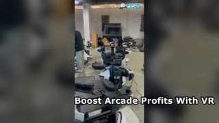Melhor máquina de arcade 9D VR para negócios de alto lucro