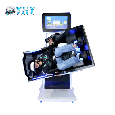 Simulador de realidade virtual para jogos internos Jogos de realidade virtual 9D 360 graus Montanha-russa de realidade virtual