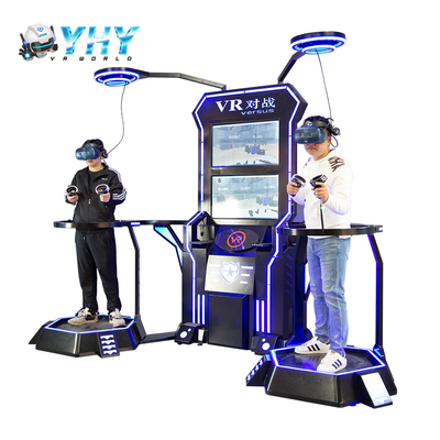 2 máquina do simulador da plataforma da batalha HTC do simulador do tiro dos jogadores VR