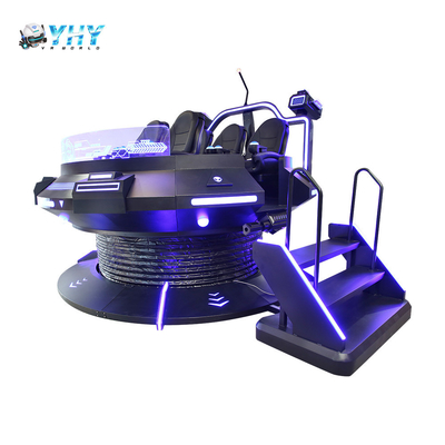 5 assentos VR UFO Realidade Virtual Arcade Equipamento Interior Montanha Ferroviária Simulador Parque de diversões Passeio