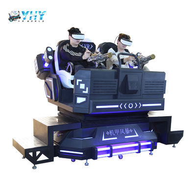 Máquina de Jogo de Realidade Virtual VR Shooting 9D Cinema Mecha Warrior 2 Lugares Equipamento de Arcade para Parque de Diversões