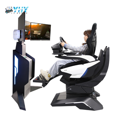 Simulador Dinâmico Rotativo 3 DOF 3 Tela Máquina de Jogo de Corrida de Carros com Movimento