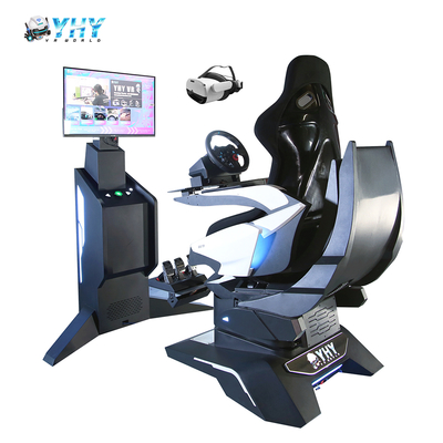 Promoção de Realidade Virtual Simulador de Condução de Carro VR Amusement Com 3DOF 3 Tela HD