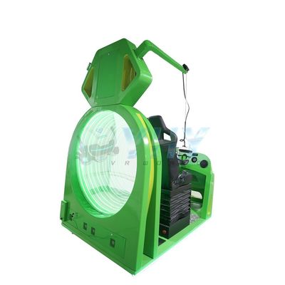 Twin Seat VR Simulator Fibra de vidro Parque desportivo e aeroporto Simulador de cinema VR adequado