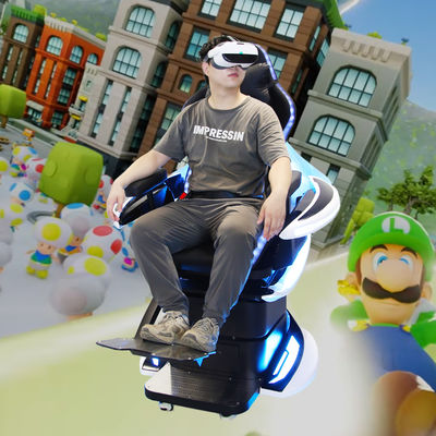 Indoor Playground Exciting Roller Coaster Games Simulator Virutal Reality 360 Degree Flight Simulator Chair