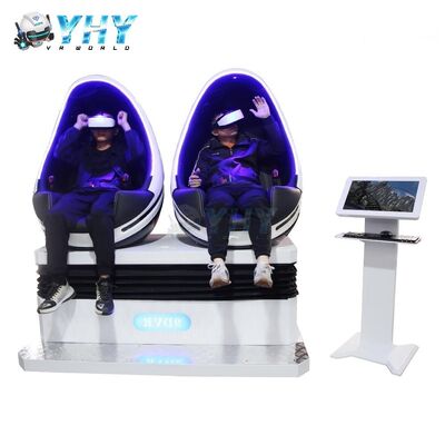 Double Seats Egg Chair 9D Cinema VR Thearter Virtual Reality Simulator Indoor Rides Shopping mall