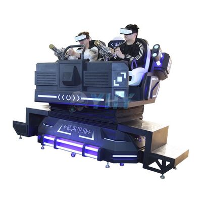 Simulador de jogos VR de realidade virtual interativo mais popular 2 assentos para crianças e adultos