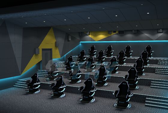 YHY Ultimate Crossing 2 9D VR Dynamic Cinema One-Stop Solutions com suporte à plataforma de movimento 3-DOF personalizado