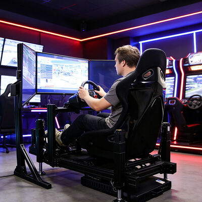 Simulador de Condução Dinâmica de Força-G Movimento 3dof Car Racing Games Simulador para Venda