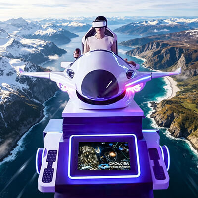 Novo Design VR Simulador de Avião Jogo de Voo Imersivo Simulador de Voo Virtual 9D Máquina de Jogo VR para Entretenimento Interior