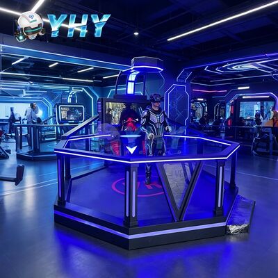 Fashion VR Walking Platform Parque de diversões Realidade Virtual 9d Game Console VR CS VR Simulator Game Console