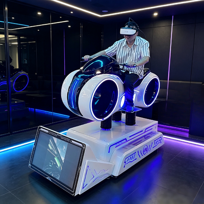 Adultos VR Ride Nova chegada Motor Driving Car Driving Simulator Preço Virtual Reality Parque temático VR Simulador de motocicleta