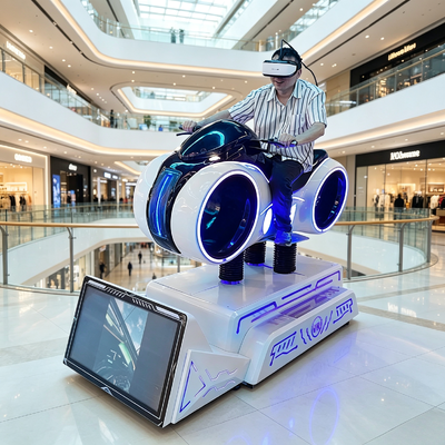 Instalações de Diversão de Simulação de Realidade Virtual Interativa para Motocicletas VR para Shopping Centers e Parques de Aventura