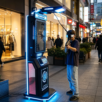 Simulador de batalha de armas VR para 1 jogador para VR Game Center Adventure Park Shopping Mall Gaming Zone Utilização