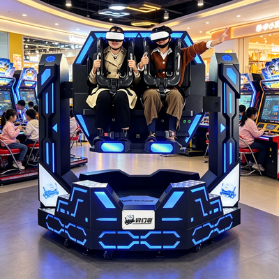 Equipamento Simulador de Guerreiro de Ferro VR 360 720 1080 Graus para 2 Jogadores Lucrativo para Parques Temáticos e Centros de Jogos