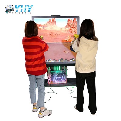 Tiro infravermelho Arcade Games With Double Screen dos jogadores das crianças 4