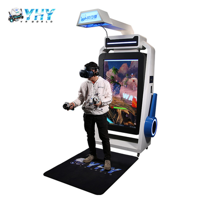 55 plataforma a fichas do tiro da casa interna VR do simulador do jogo VR da tela da polegada