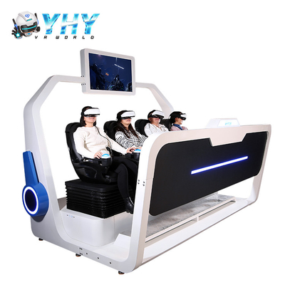 Simulador final do cinema dos assentos 9d VR da patente da fábrica quatro com as cadeiras grandes do tamanho