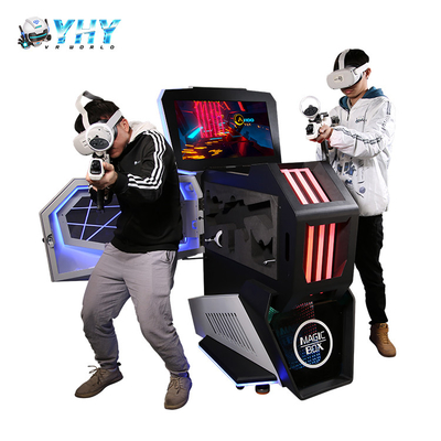 Simulador de tiro interativo do movimento de espaço da plataforma VR dos jogos da batalha 9d de VR