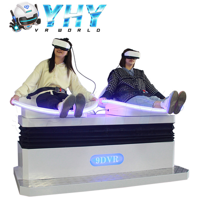 Crianças que excitam a máquina 1.5KW do jogo das corrediças da realidade virtual para a zona de VR