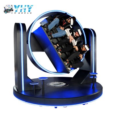 cadeira VR do movimento do cinema da realidade virtual de 10kw 9D simulador de uma rotação de 720 graus
