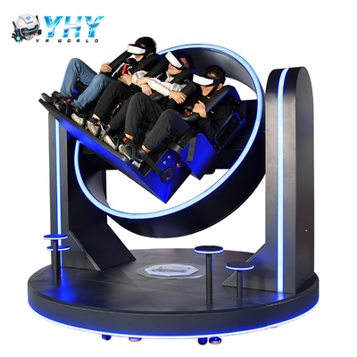 rotação da arcada 360 do simulador do cinema da realidade virtual dos parques temáticos 9D de 10kw VR