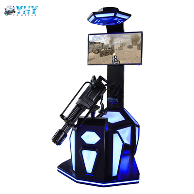 Plataforma do movimento de Gatlin Zombie Shooting Headset Standing do simulador do parque 9D VR da água