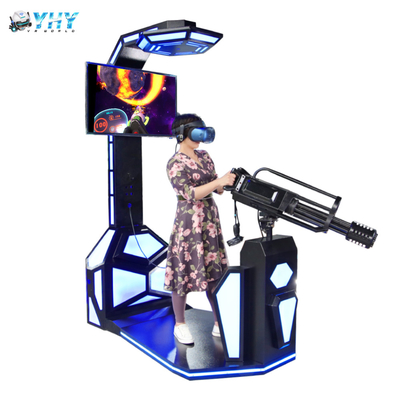 tela da máquina de jogo 42inch de Gatling do simulador da realidade virtual do simulador de 1000w 9D VR