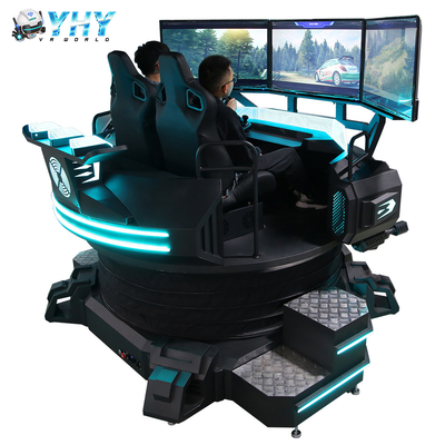 tela da máquina de jogo três do carro 3.0kw que compete assentos elétricos da plataforma 2 do simulador 3DOF