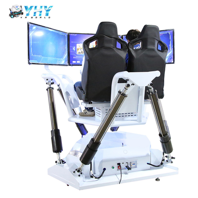 Simulador de Carro de Corrida YHY VR 9D 3 Telas F1 Jogos de Arcade Simulador de Corrida Cockpit Centro de Jogos de Diversão Indoor