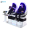 Jogos internos assentos dobro do Dof do cinema 3 da cadeira do ovo do simulador 9d Vr de 360 graus