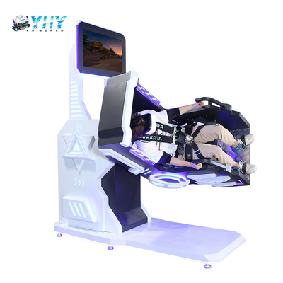9D VR Game Simulator Virtual Reality Roller Coaster Equipamento rotativo para 1 jogador