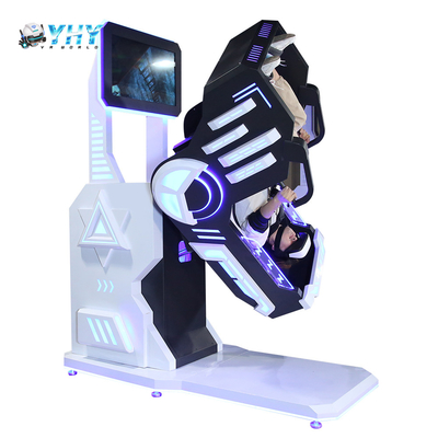 9D VR Game Simulator Virtual Reality Roller Coaster Equipamento rotativo para 1 jogador
