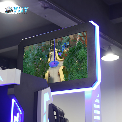 9D Virtual Reality VR Chair Parque de diversões Shooting Rider 360 Graus Motion Simulator