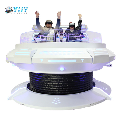 Simulador de Nave Espacial 9D VR Realidade Virtual OVNI Rotativo Máquina de Jogo Eletrônico de Arcade