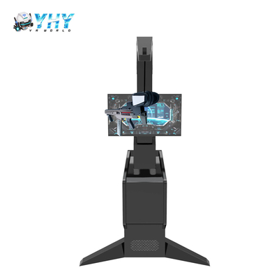 Máquina de Arcade de Tiro em VR 9D Imersiva com 20 Jogos Interativos