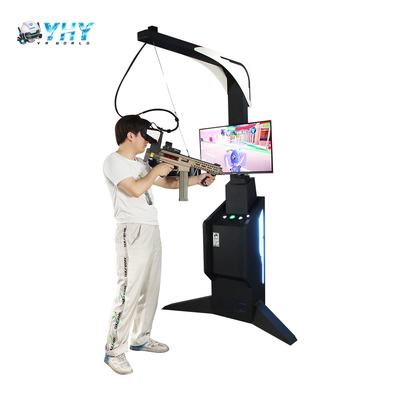 Self-service Arcade Games 9d Vr Shooting Machine com 32" de monitor estreito