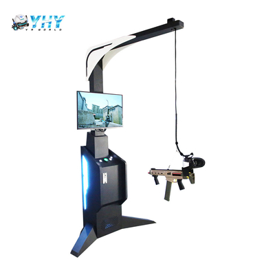 Máquina de jogo de tiro de simulador de realidade virtual 9d 360 graus
