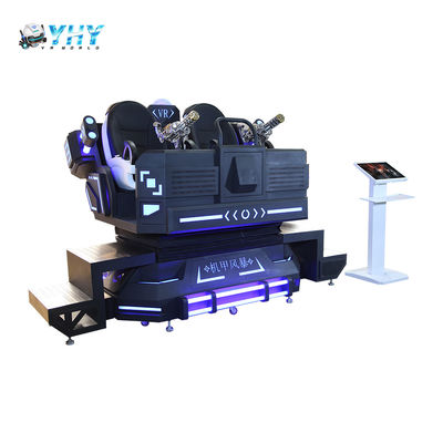 Cinema VR 9D Equipamento de Realidade Virtual Passeio de Diversão Indoor Máquina de Jogo de Joystick de Tiro Parque de Arcade