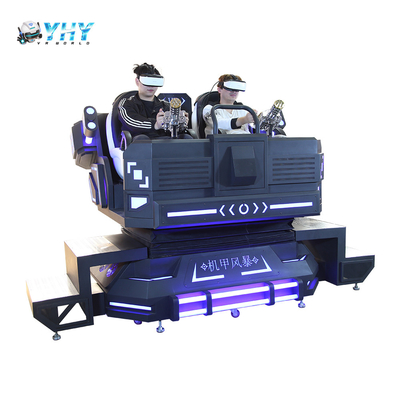 9d Virtual Reality Mech Warrior Vr Game Simulator Equipamento de parque de diversões para 2 jogadores