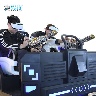 Fábrica YHY VR Máquina de tiro VR Realidade virtual Equipamento de arcade para 2 pessoas Popular 9D Mech Warrior Cinema no shopping mall