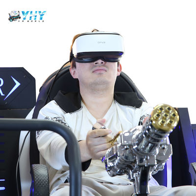 Máquina de Jogo de Realidade Virtual VR Shooting 9D Cinema Mecha Warrior 2 Lugares Equipamento de Arcade para Parque de Diversões